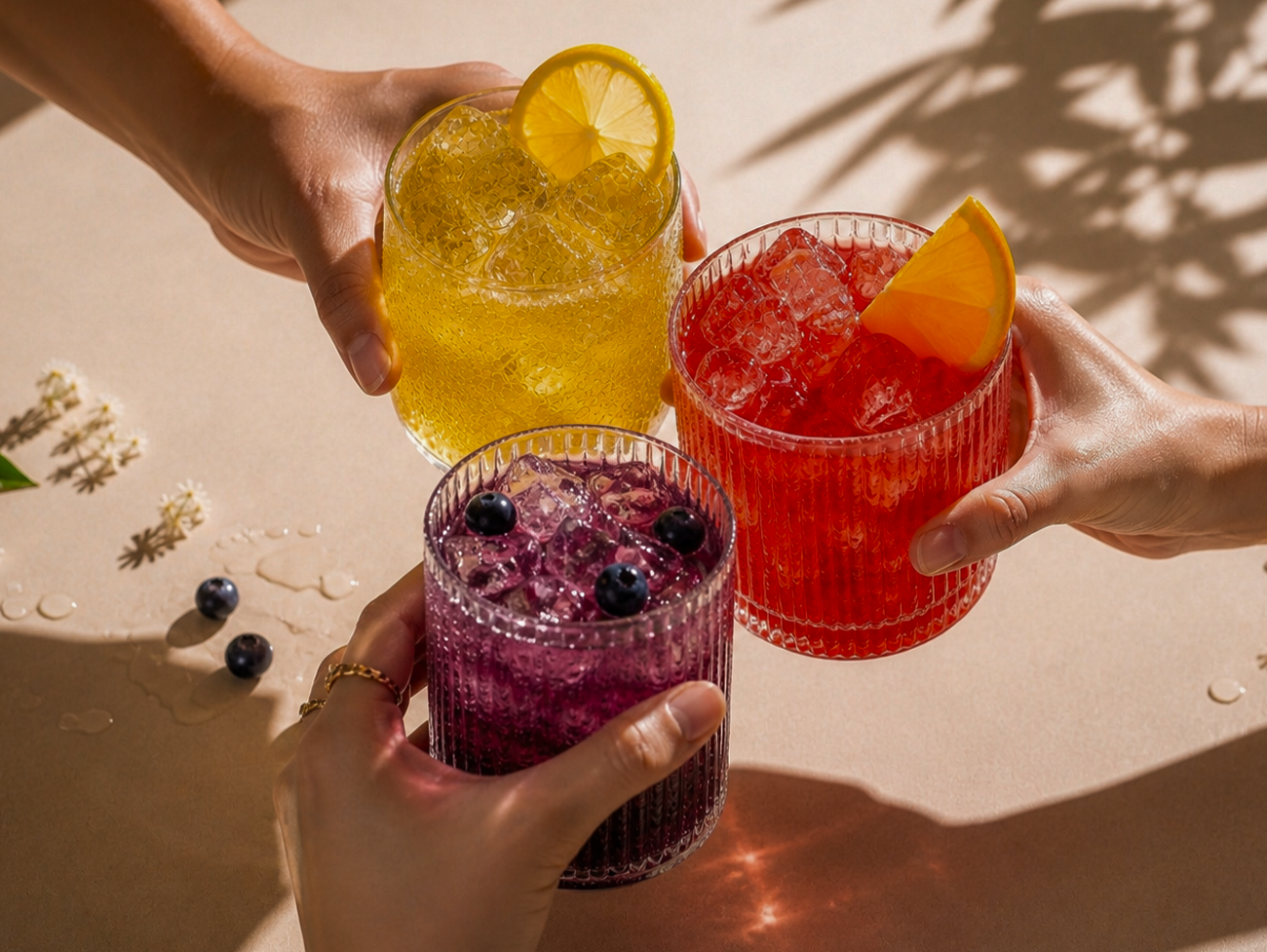 Icy, Fruity, & Floral: Three Refreshing Recipes