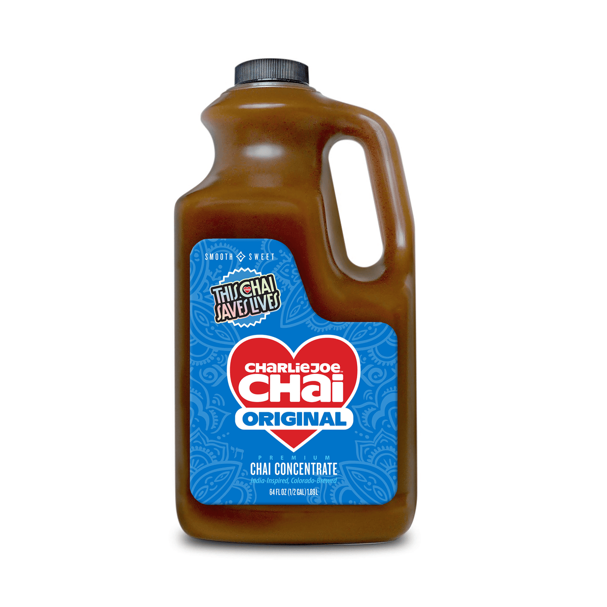 chai CharlieJoe Chai - 1:1 Original Chai Concentrate – Barista Underground