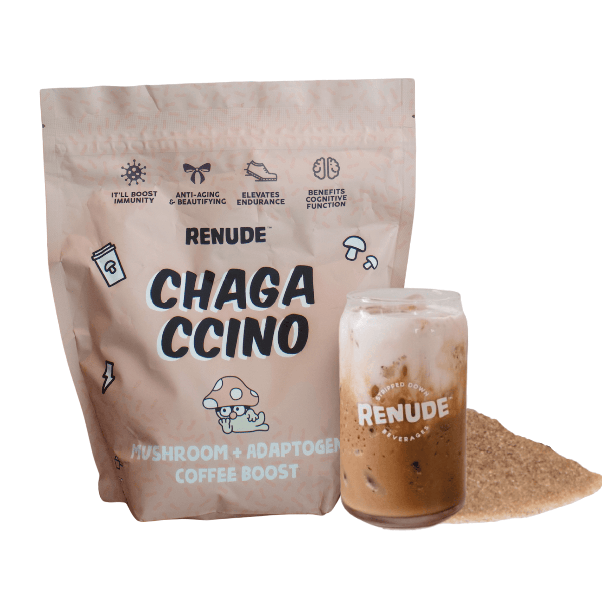 Renude Chagaccino 1kg Bag – Barista Underground