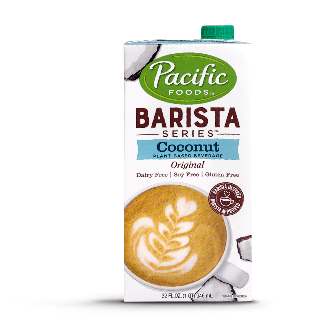 pacific foods barista series coconut milk carton