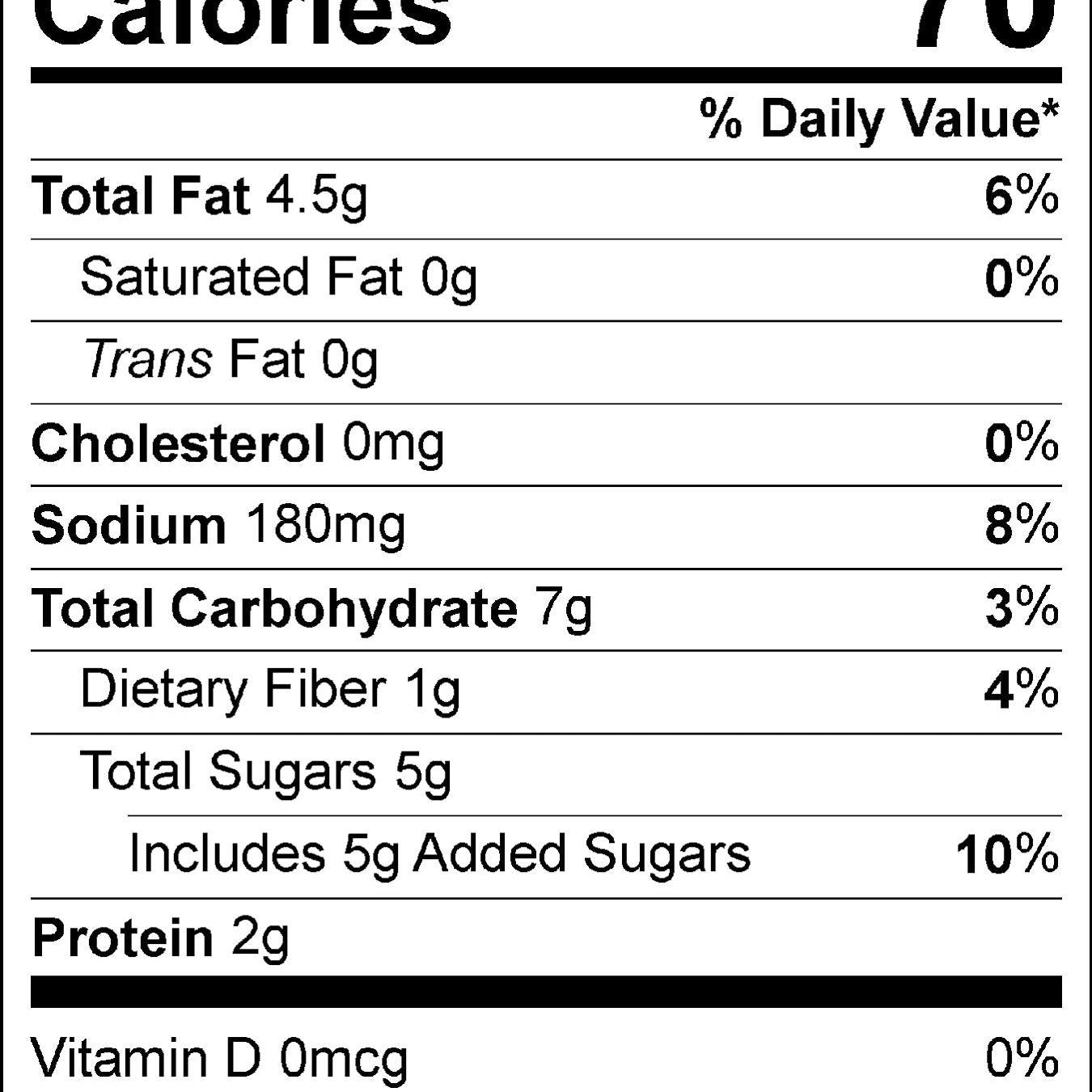 califia almond milk barista blend nutrition information