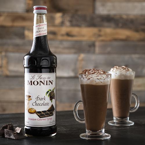 Mocha's with Monin Dark Chocolate Syrup