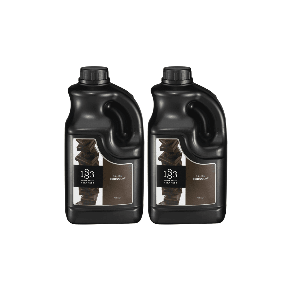 1883 chocolate sauce, 2 64oz bottles