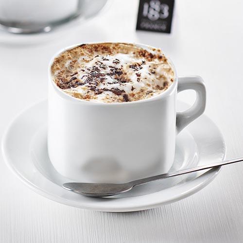 Maple Latte with Chocolate Flake