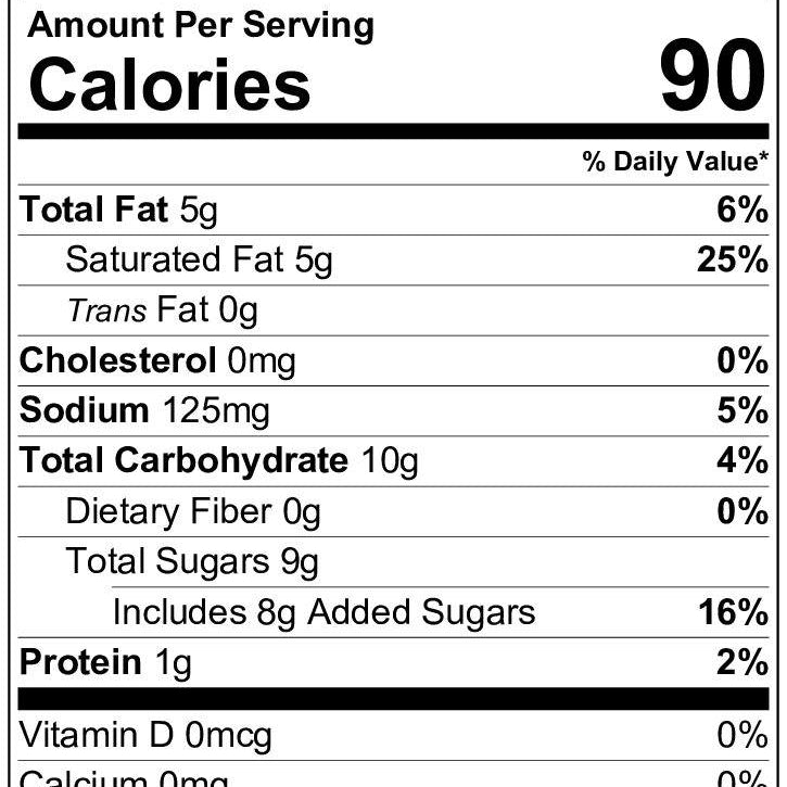 pacific foods barista series coconut milk nutrition facts