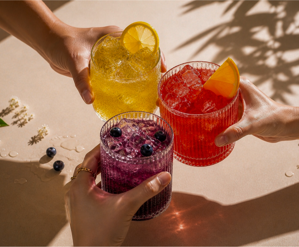 Icy, Fruity, & Floral: Three Refreshing Recipes
