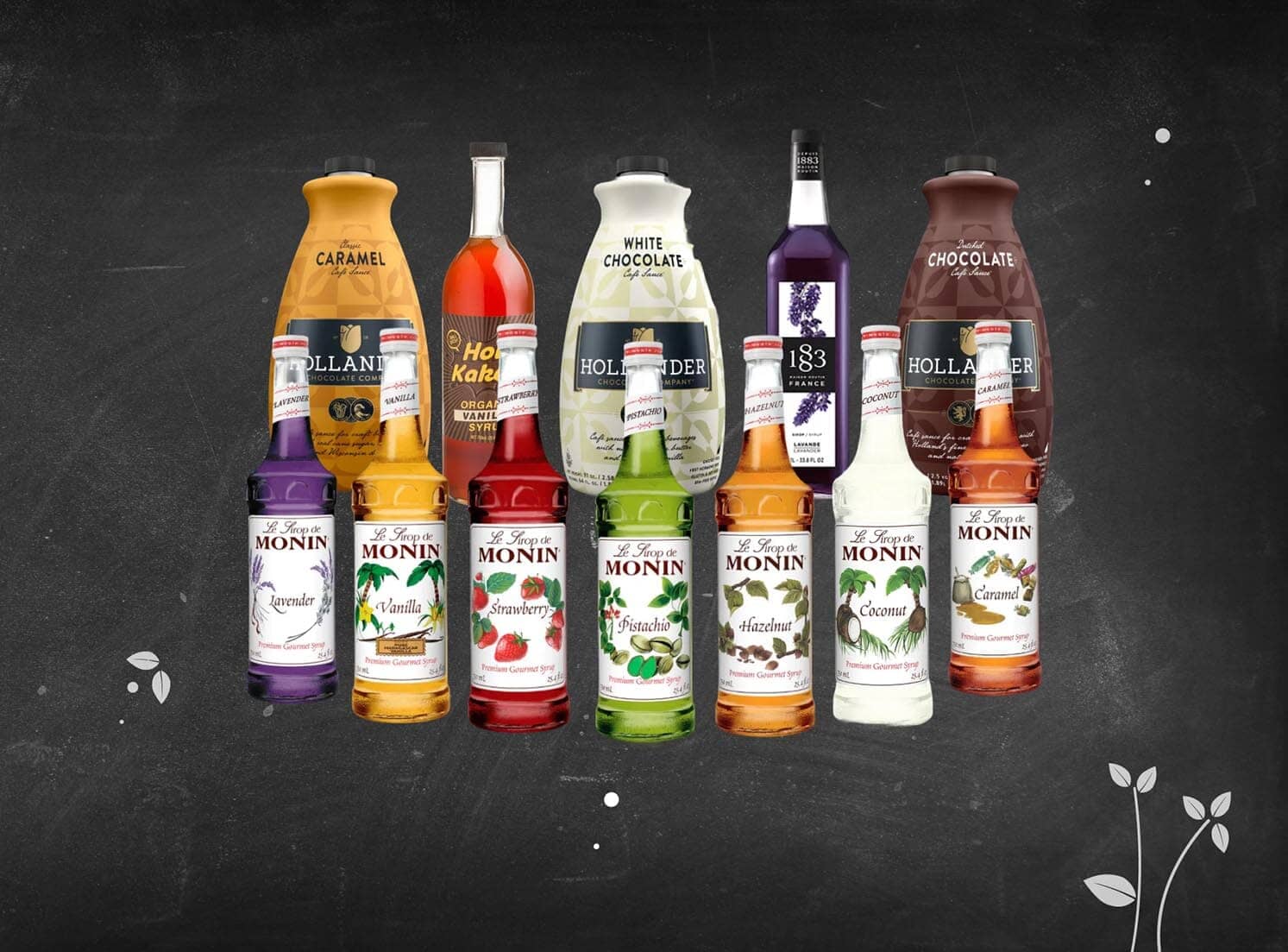 Wholesale Coffee Syrups & Sauces