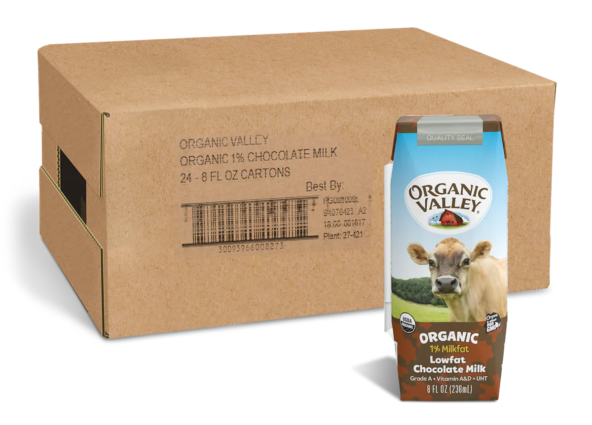 
                  
                    Organic Valley - Aseptic Lowfat Chocolate Single Serve Milk 8oz Carton
                  
                