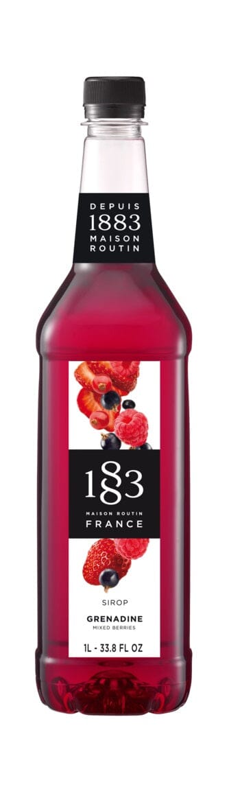 カンタベリー 1883 Grenadine (Mixed Berry) Syrup 1L Glass Bottle – Barista