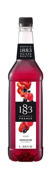 1883 Mixed Berry Syrup 1L Glass Bottle – Barista Underground