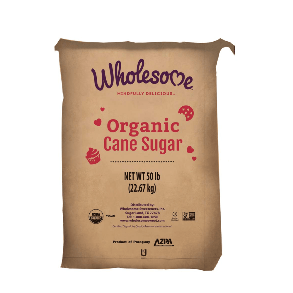 Wholesome Sweeteners Fair Trade Organic Cane Juice - 50lb Bag