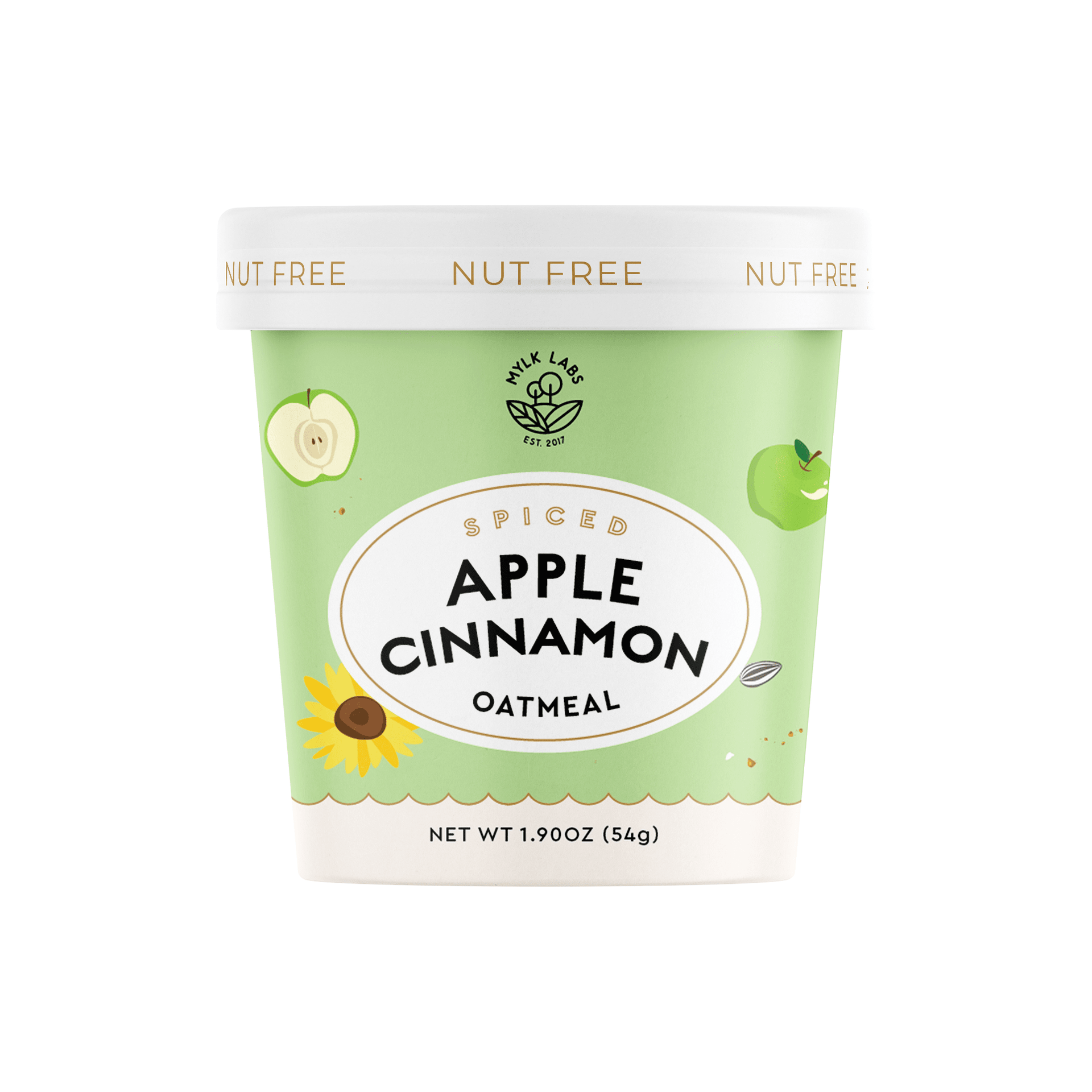 Mylk Labs Nut Free Apple Cinnamon Oatmeal Cup – Barista Underground