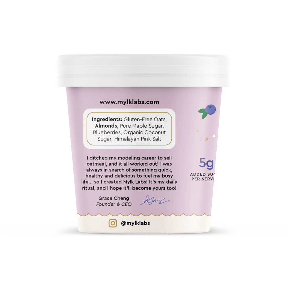 
                  
                    Mylk Labs Blueberry Maple Oatmeal Cup
                  
                