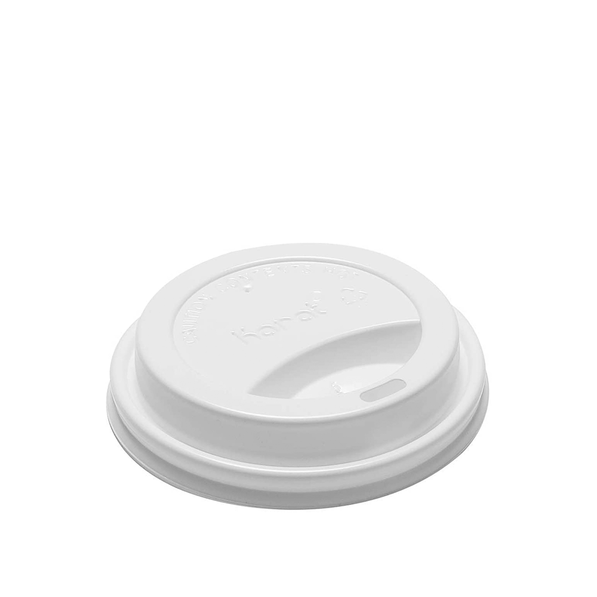 Karat White Domed Hot Lid, 1024oz Barista Underground