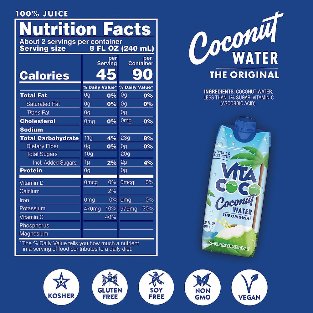 
                  
                    Vita Coco Pure Coconut Water
                  
                