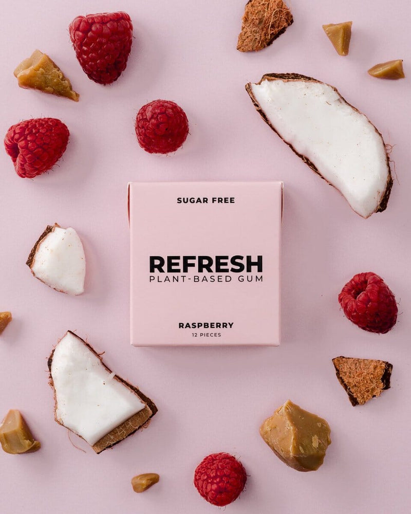 Refresh Gum - Raspberry – Barista Underground