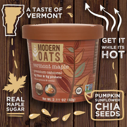 
                  
                    Modern Oats Vermont Maple Oatmeal Cups
                  
                
