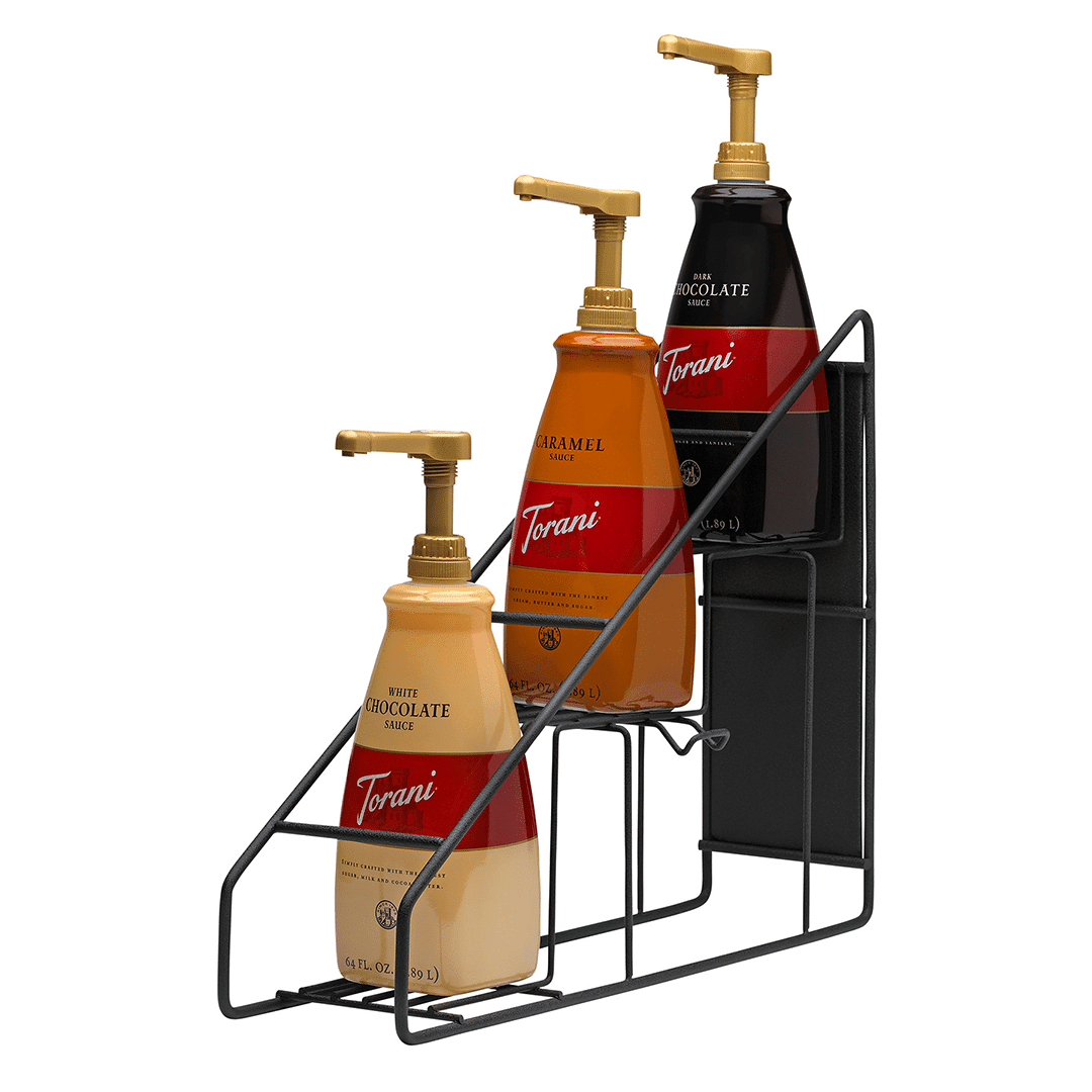 Torani 3-Bottle Rack for Sauces – Barista Underground