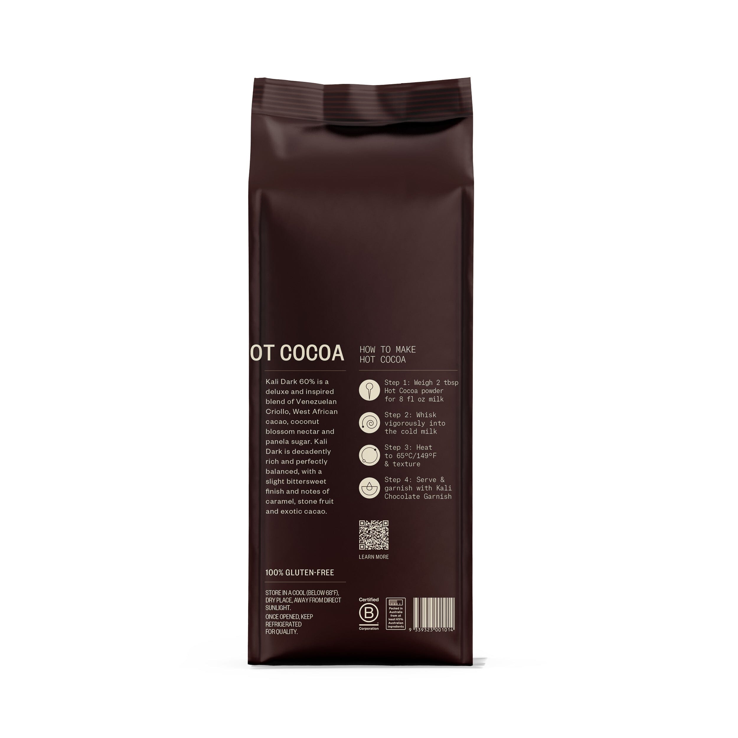 Kali 60% Premium Drinking Chocolate Powder - 35oz – Barista