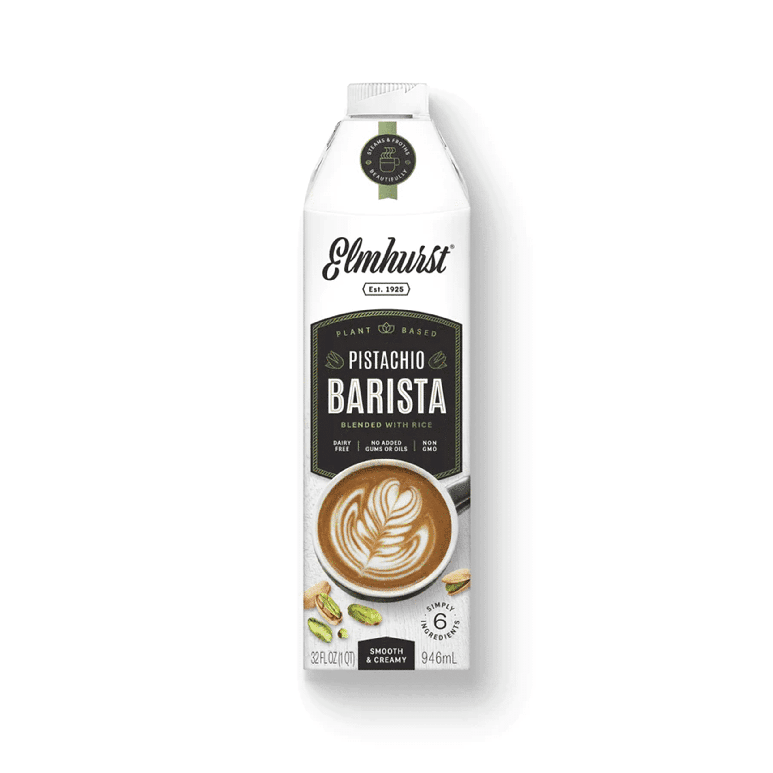Elmhurst Barista Pistachio Milk - 12 Cartons – Barista Underground