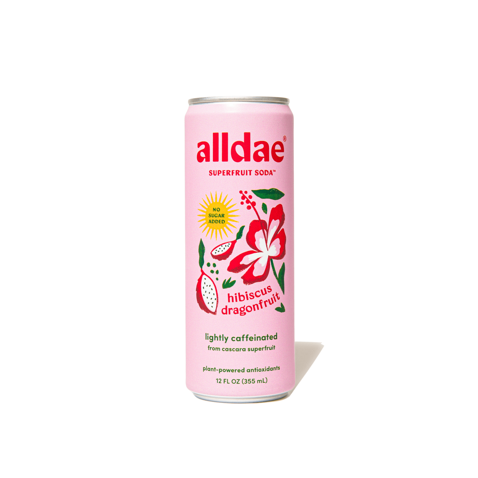 Alldae Superfruit Soda - Hibiscus Dragonfruit – Barista Underground