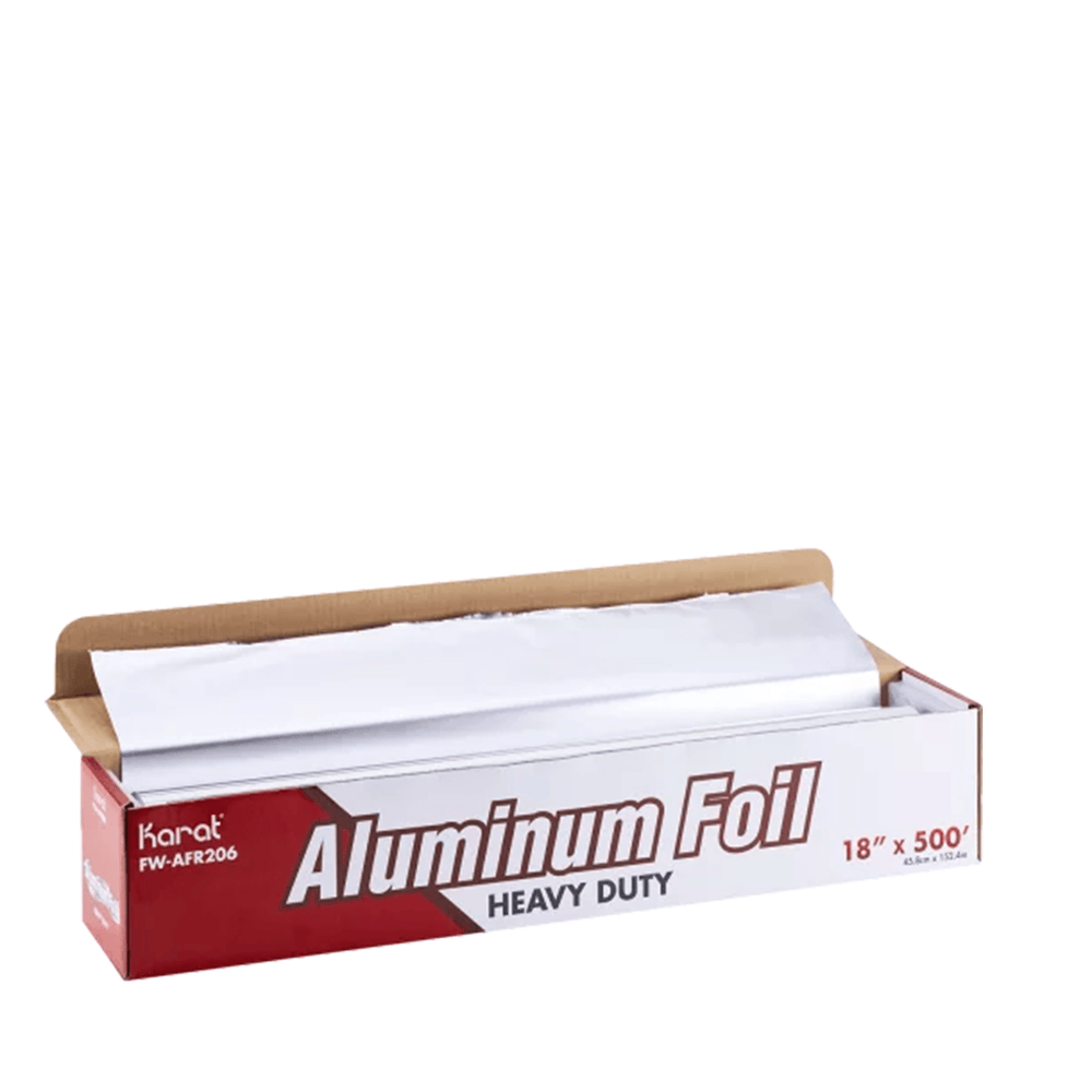 Karat Heavy Duty Aluminum Foil Roll, 18