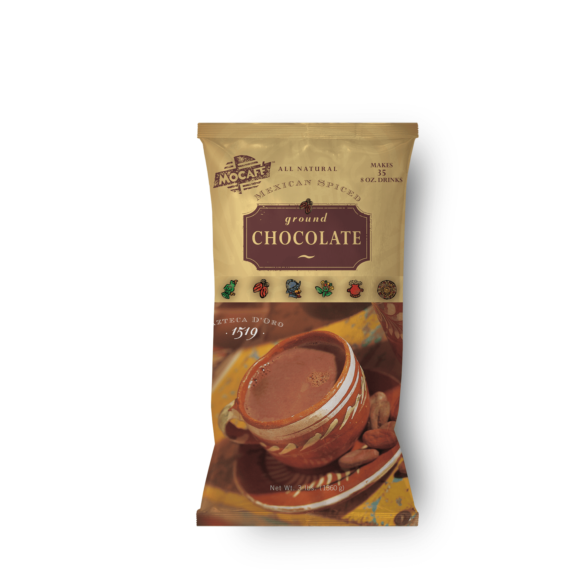 Mocafe Azteca D'Oro 1519 Mexican Spiced Cocoa – Barista Underground