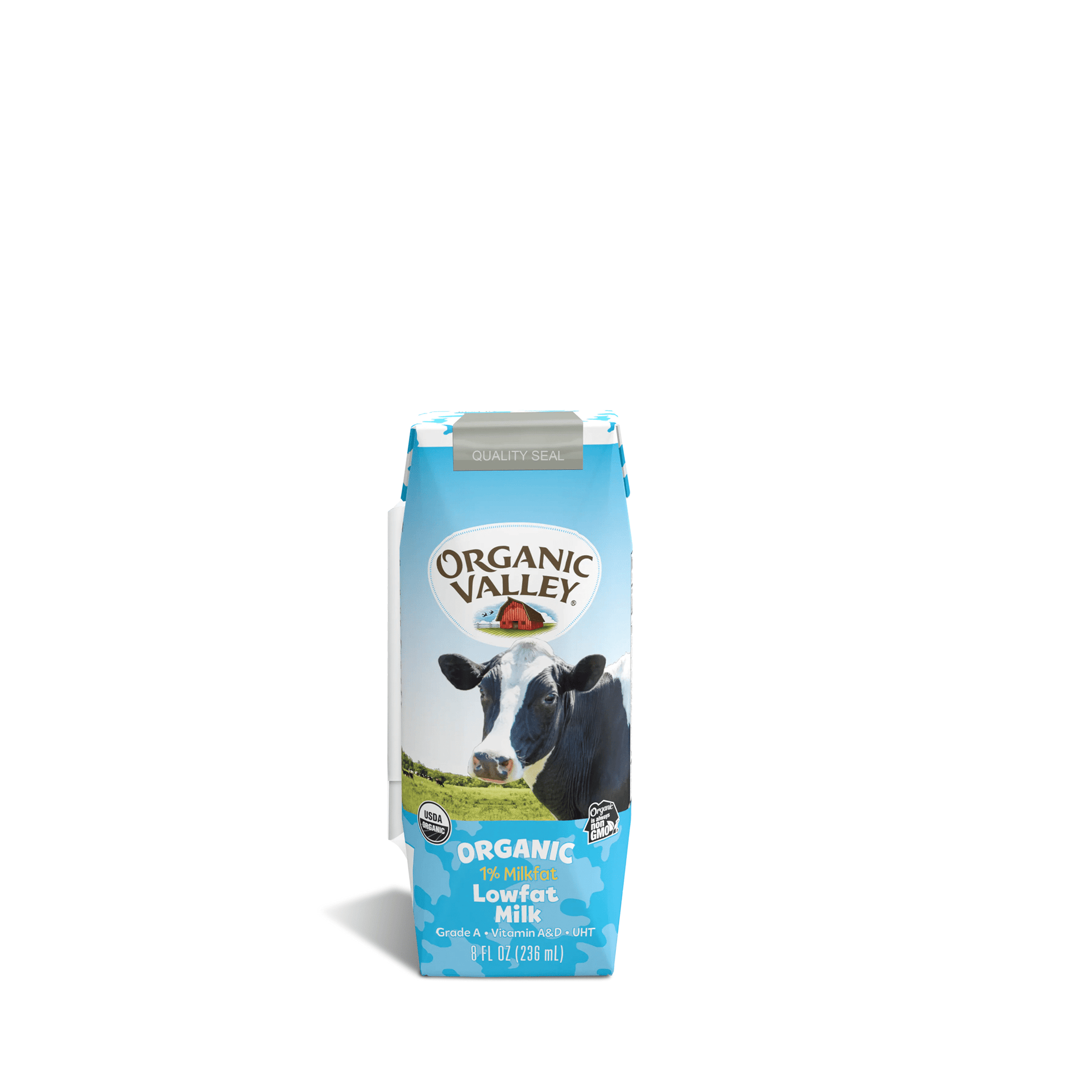 Organic Valley - 1% Low Fat Single Serve Milk 8oz Carton – Barista