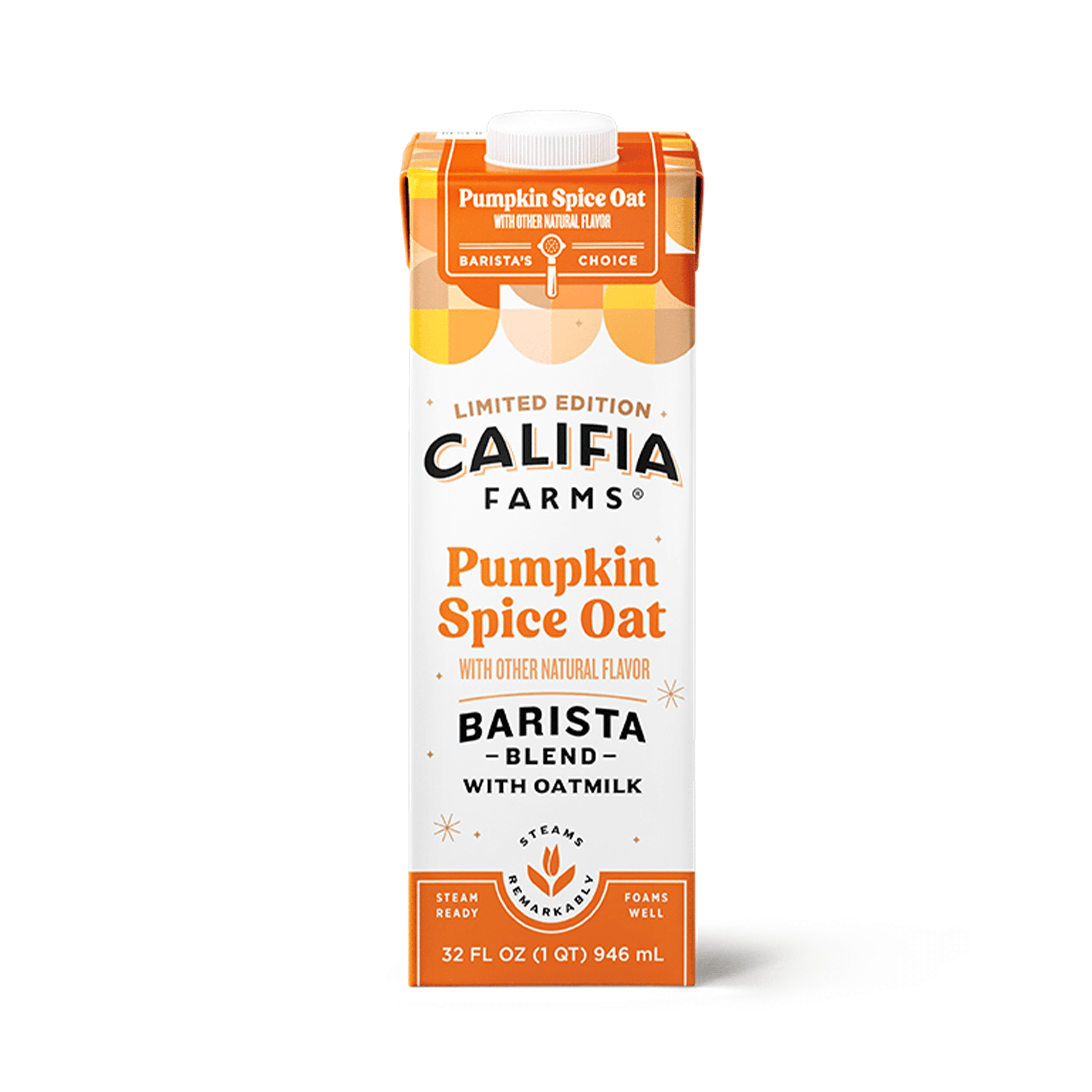 Califia Pumpkin Barista Oat Milk - 12 Cartons – Barista Underground