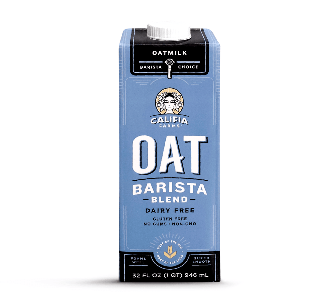 Califia Farms Barista Blend Oat Milk 12 Cartons Barista