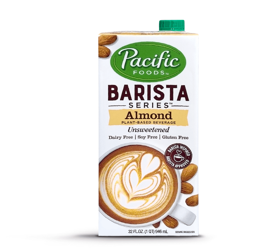 
                  
                    Pacific Foods Barista Series Unsweetened Almond Milk - 2 cases of 12, 32oz cartons (24 cartons)
                  
                