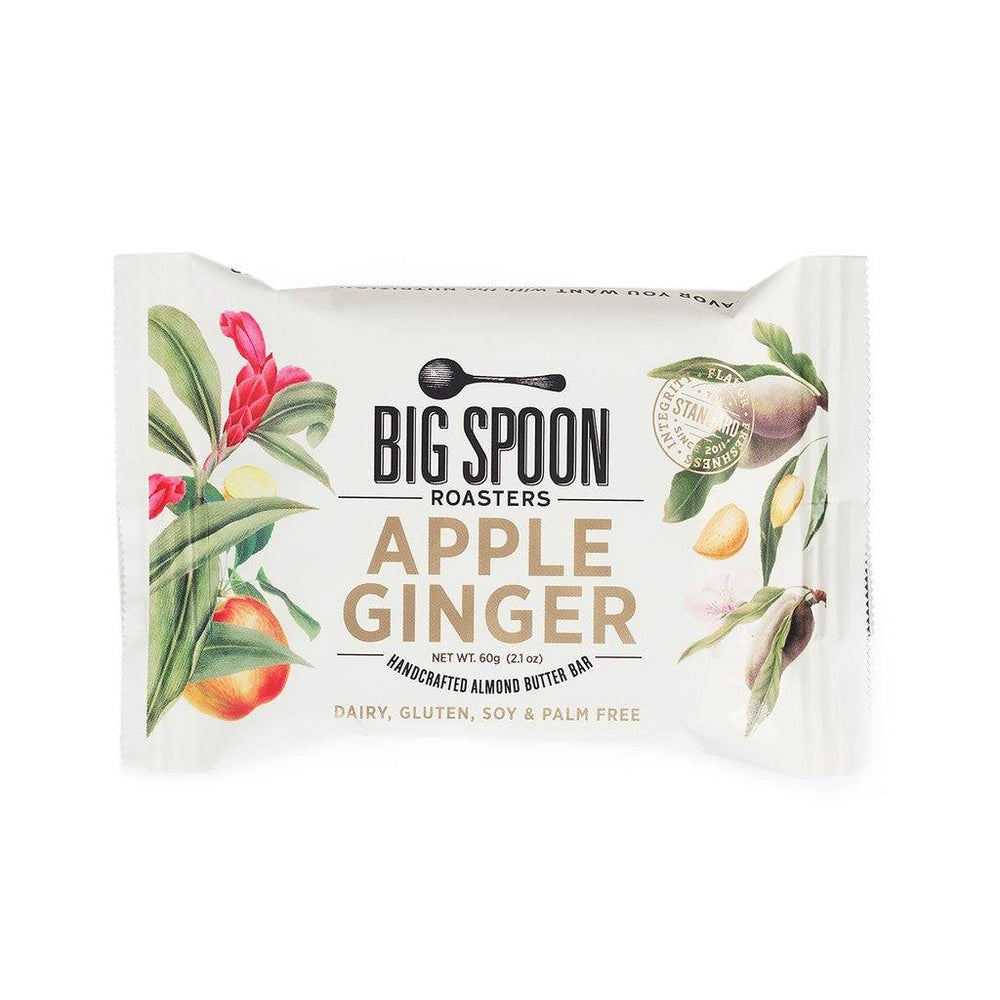 Big Spoon Roasters Apple Ginger Almond Nut Butter Bars