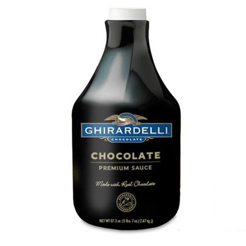 ghirardelli chocolate sauce, 87.3oz bottles
