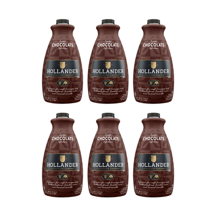 hollander chocolate sweet ground dutched 6 bottles