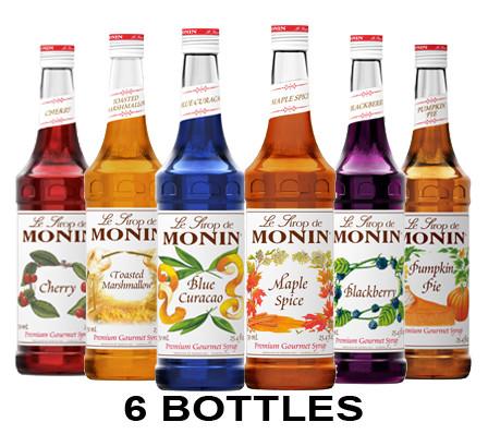 Monin Syrups (Build Your Own Case of 6)