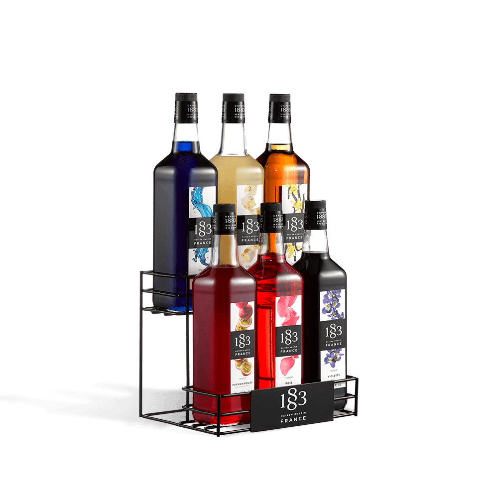 Routin 1883 Syrup - 6 Bottle Display Rack