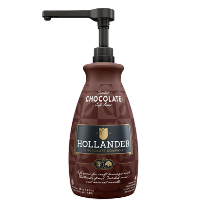 hollander chocolate sweet ground dutched chocolate sauce pump