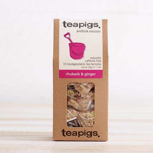 TeaPigs Rhubarb & Ginger Tea