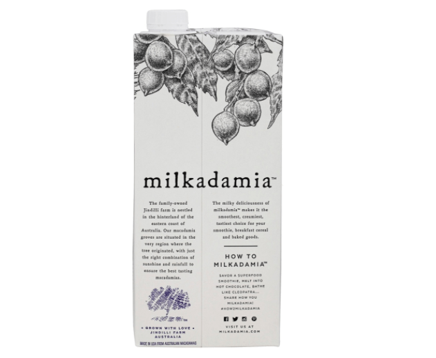 
                  
                    Milkadamia Creamy Macadamia Nut Milk - 4 cases of 6, 32oz cartons (24 total)
                  
                