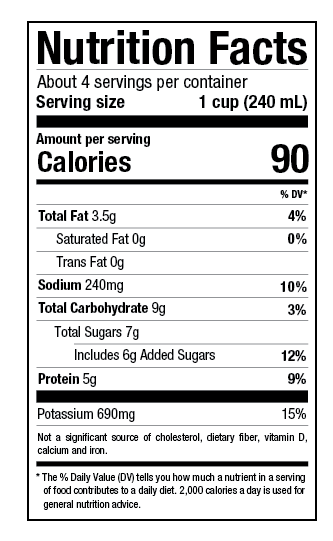 
                  
                    pacific foods barista series soy milk nutrition label
                  
                