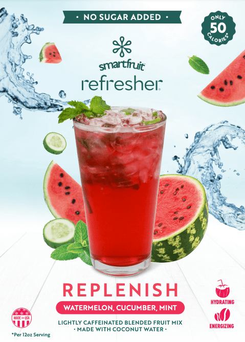 
                  
                    Smartfruit Replenish Refresher - Watermelon, Cucumber & Mint
                  
                