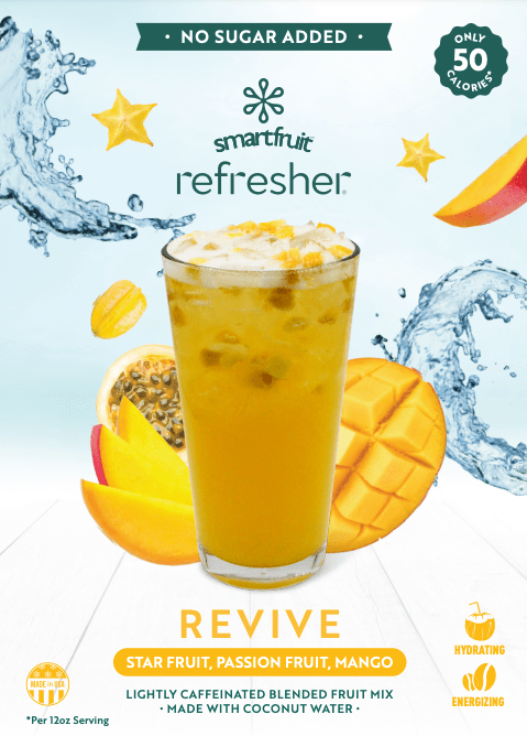 
                  
                    Smartfruit Revive Refresher - Star Fruit, Passion Fruit & Mango
                  
                
