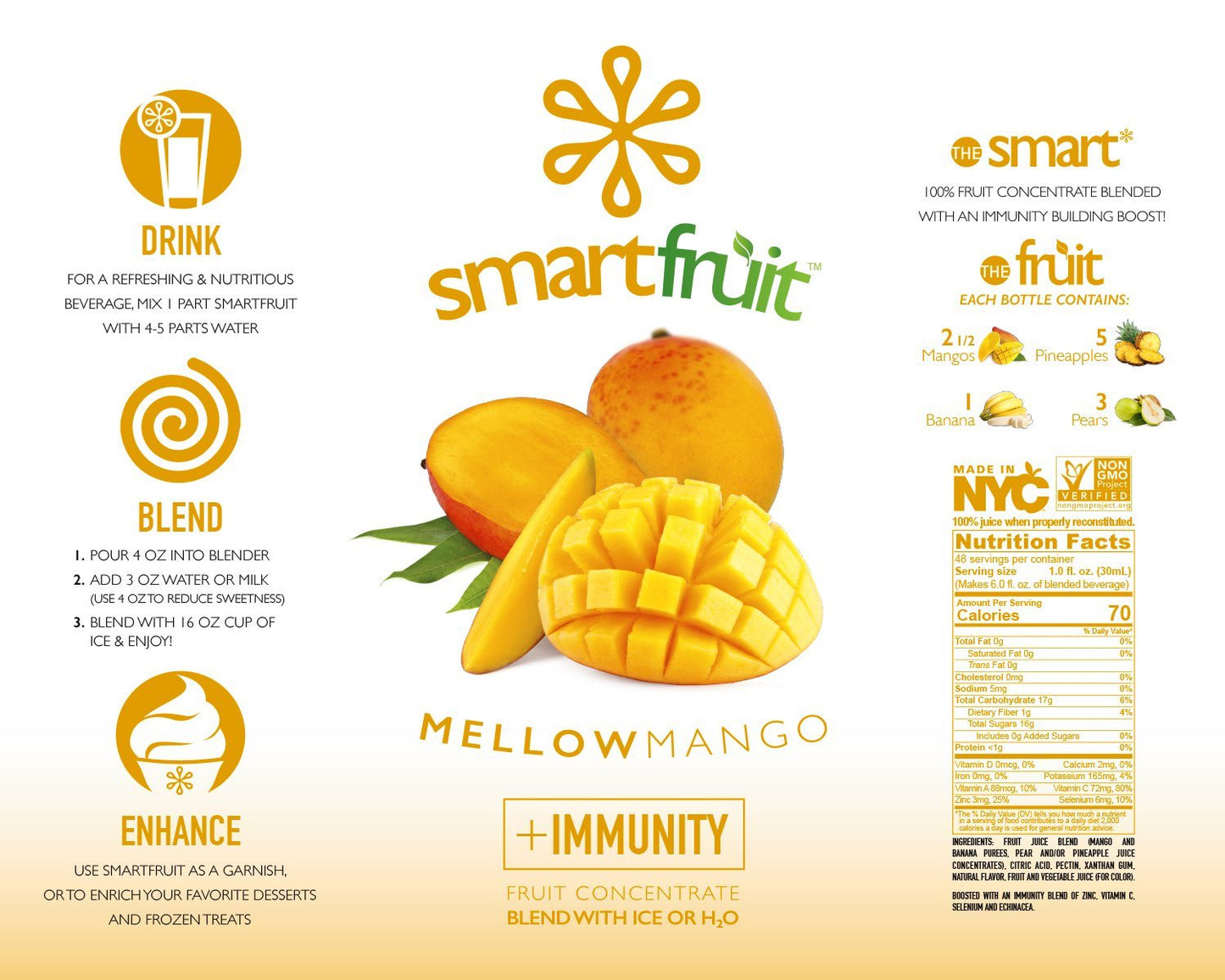
                  
                    Smartfruit Mellow Mango Puree
                  
                