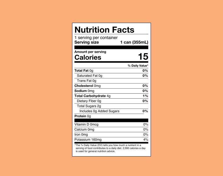 
                  
                    Turmeric Saffron Nutrition Facts
                  
                
