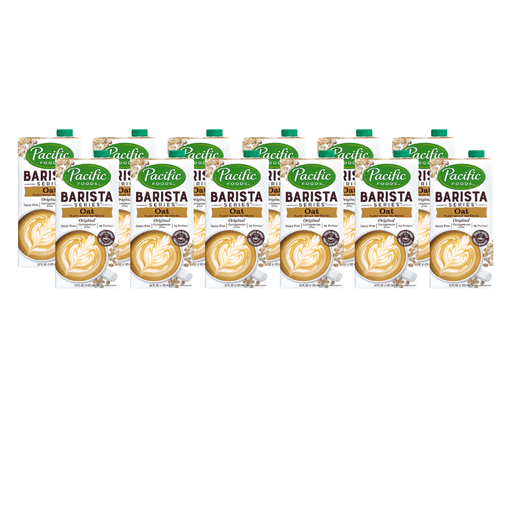
                  
                    Pacific Foods Barista Series Oat Milk - 12 Cartons
                  
                