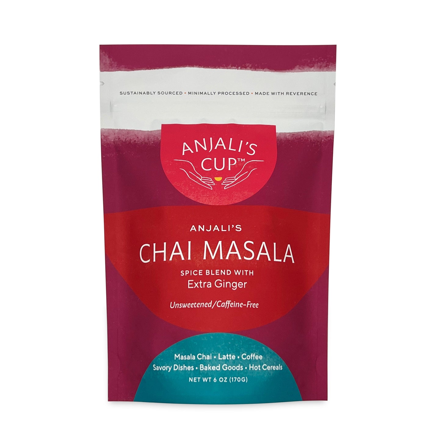 Anjali's Cup Chai Masala with Extra Ginger 6oz / 300 Servings