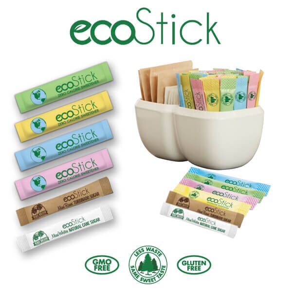 
                  
                    EcoStick - Organic White Natural Cane Sugar - 2000ct Packets
                  
                