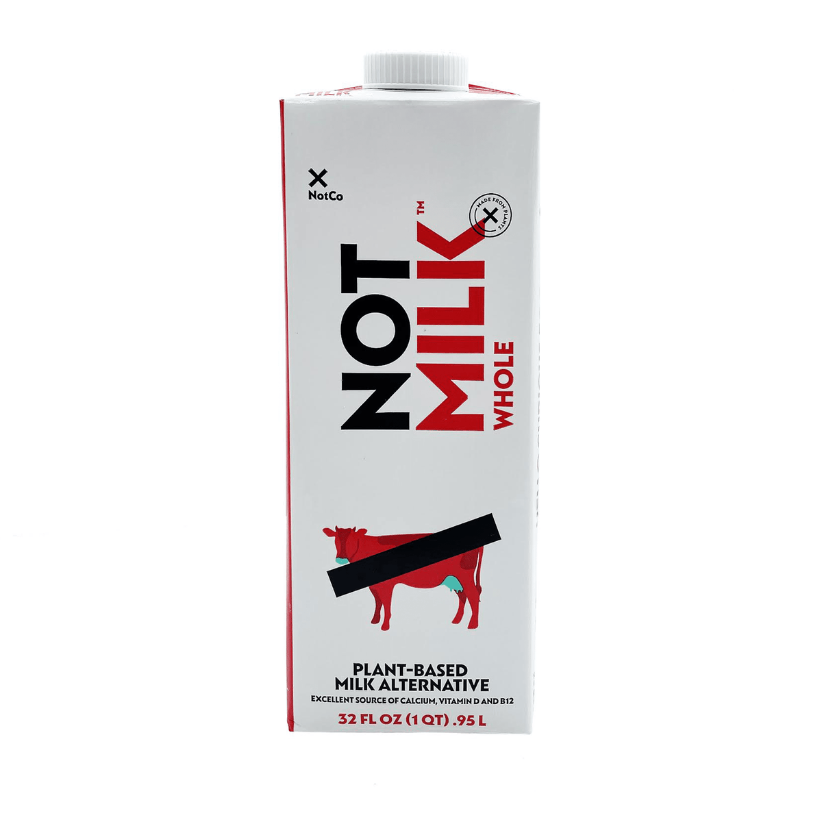 NotMilk Whole Milk 12 Cartons Barista Underground