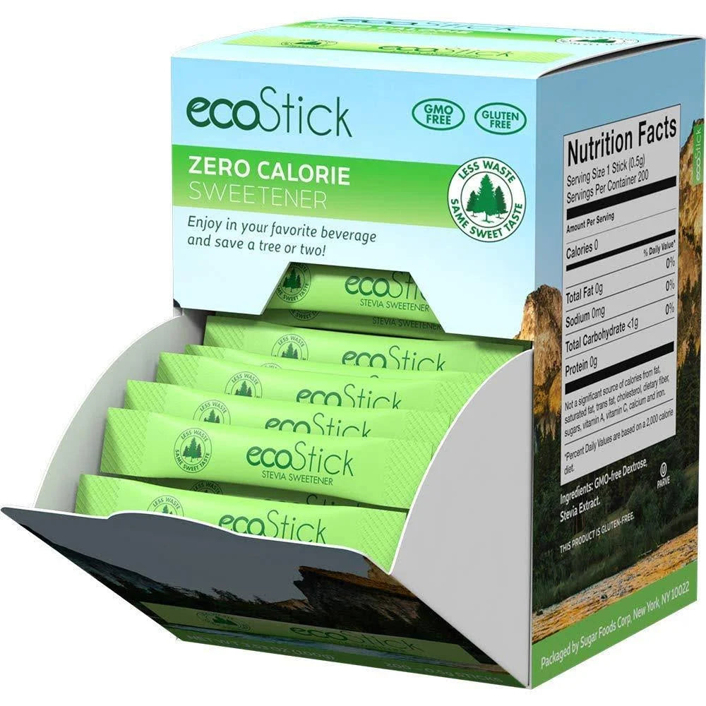 
                  
                    EcoStick Green - Stevia - 2000ct Packets
                  
                